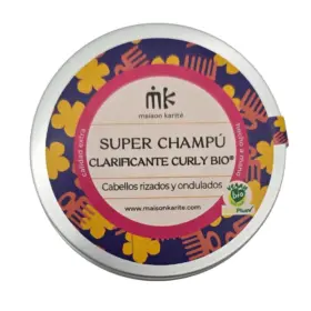 Maison Karité Solido Super Champú Clarificante CurlyBio Lata 75g